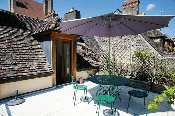 Location de vacances pour 4 personnes, avec Terrasse dans Les Hospices de Beaune