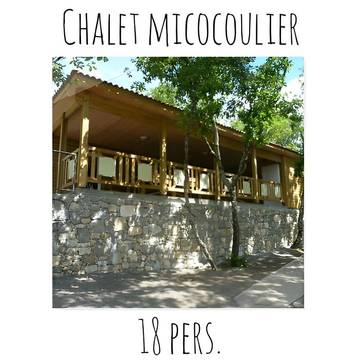 Gîte pour 15 personnes, avec jardin ainsi que terrasse et piscine à Saint-Alban-Auriolles