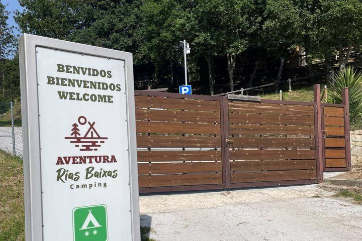 Camping für 4 Personen, mit Pool und Ausblick sowie Garten in Galicien - 2