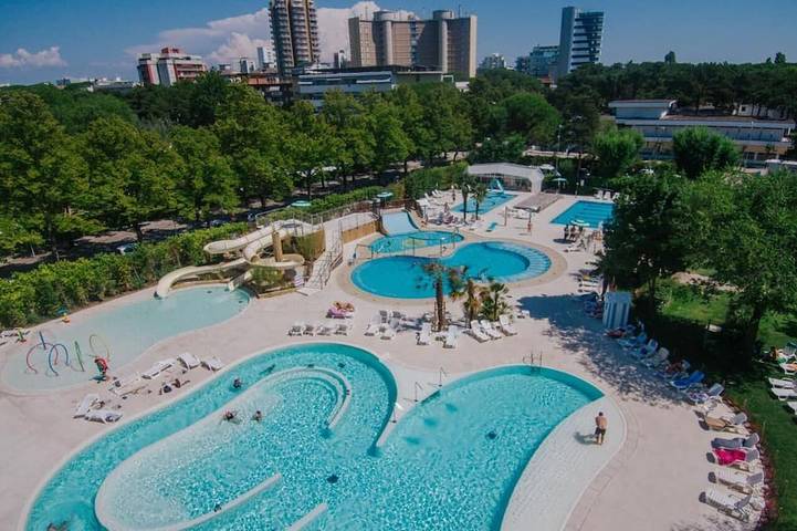Ferienhaus für 5 Personen, mit Garten und Pool, mit Haustier in Lignano Sabbiadoro
