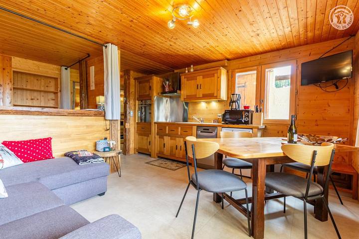 Chalet pour 4 personnes, avec terrasse à Les Saisies - 3