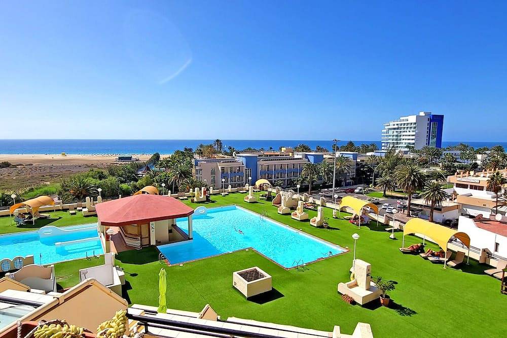 Ganze Wohnung, Apartment Buena Vista (Palm Garden) Morro Jable, sea view, pool in Solana Matorral, Pájara
