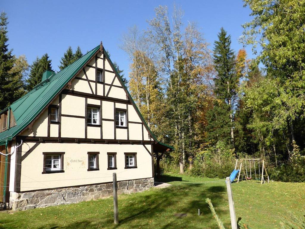 Ferienhaus mit 3 Schlafzimmer in Auerbach, Chemnitz und Umgebung