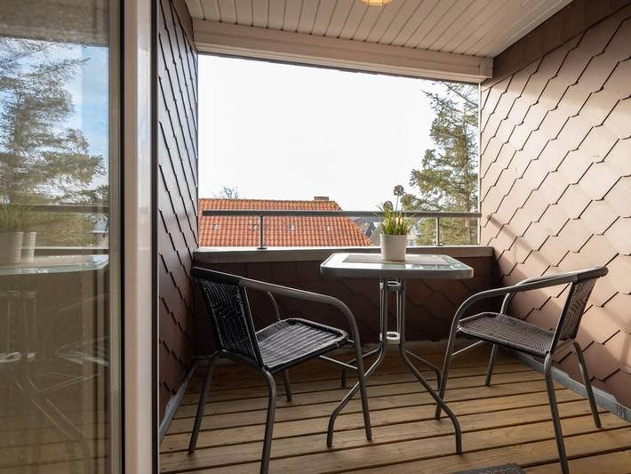 Ferienhaus für 4 Personen, mit Balkon - 1