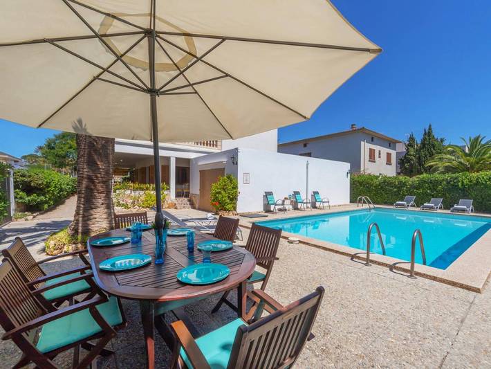 Luxus-Ferienhaus für 8 Personen, mit Garten und Pool in Playa de Palma
