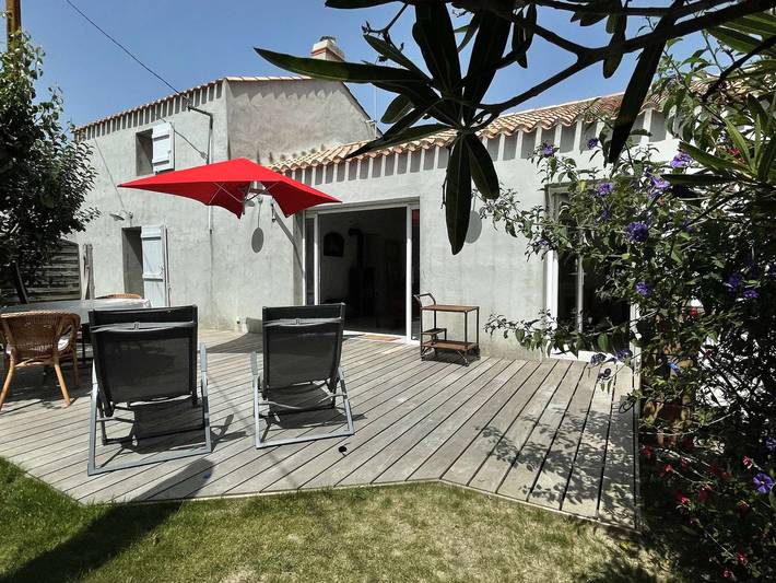 Casa de vacaciones para 6 personas, con terraza y jardín - 1