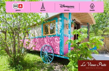 Gîte pour 2 personnes, avec terrasse à Noisy-le-Grand