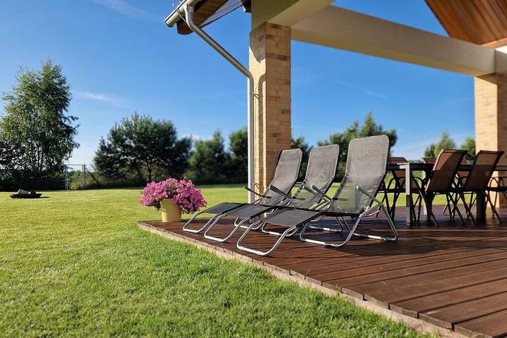 Ferienhaus für 8 Personen, mit Garten und Sauna - 1