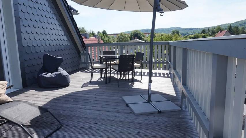 Ferienwohnung für 2 Personen, mit Terrasse und Garten in Wernigerode