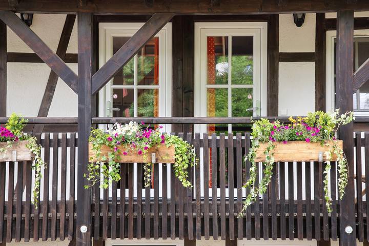 Ganze Wohnung, Wohnung Stallblick, 45qm, max. 4 Personen in Uhenfels, Bad Urach