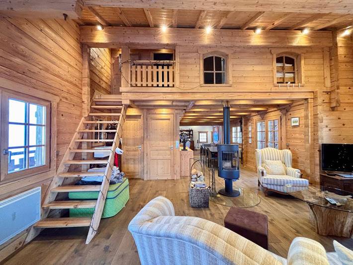 Chalet pour 12 personnes, avec sauna et terrasse en Savoie - 4