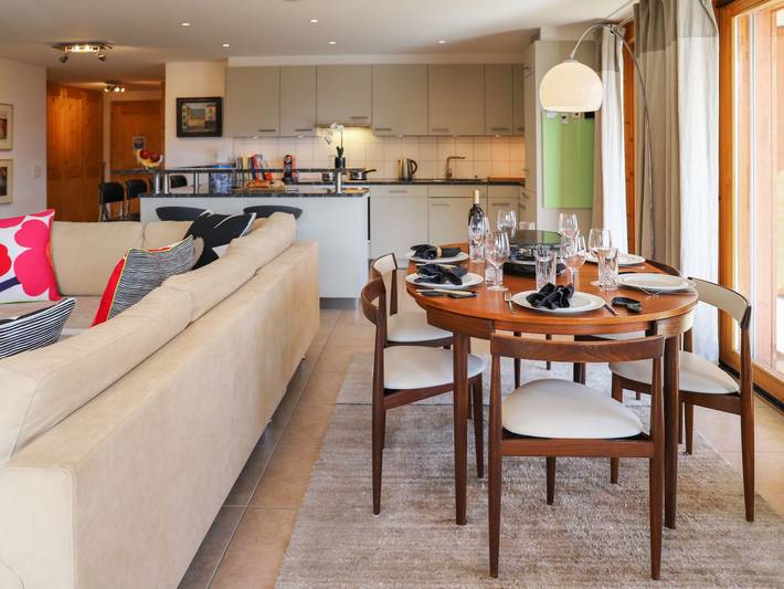 Gîte pour 6 personnes, avec balcon à Gryon - 4