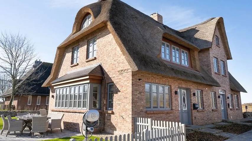 Ferienhaus für 6 Personen, mit Sauna und Terrasse sowie Garten in Borgsum - 3