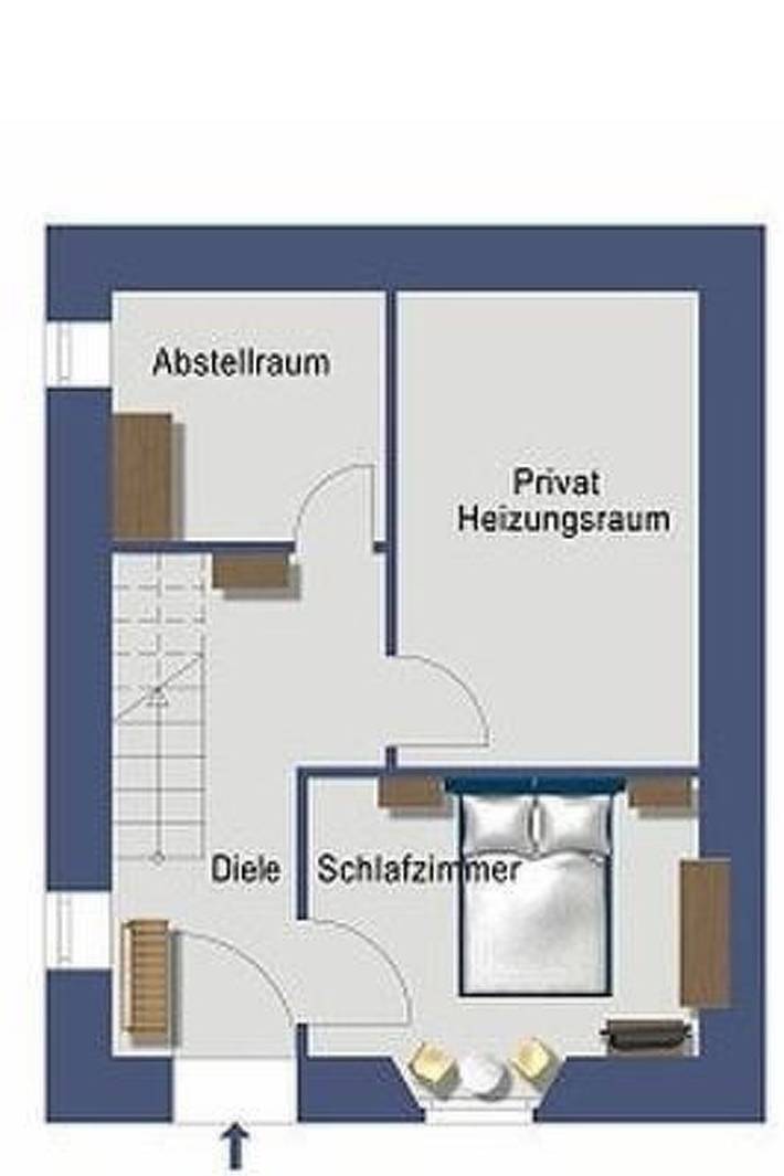 Ferienhaus für 4 Personen, mit Balkon in Bruttig-Fankel - 4