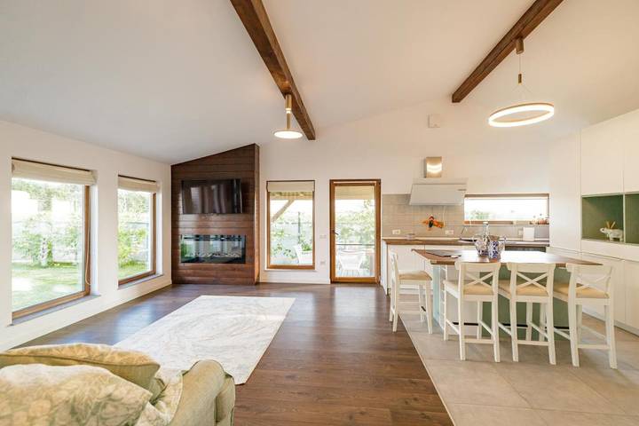 Location de vacances pour 4 personnes, avec jardin et vue dans Giurgiu