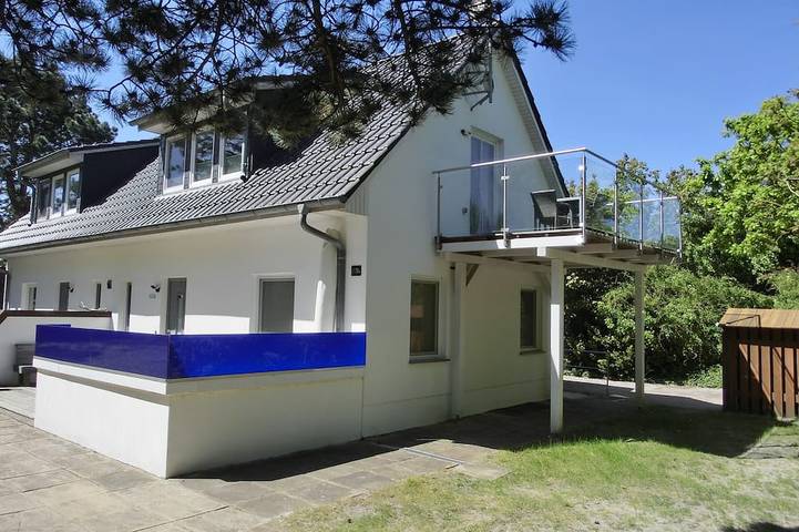 Ferienhaus für 6 Personen, mit Balkon und Garten sowie Sauna