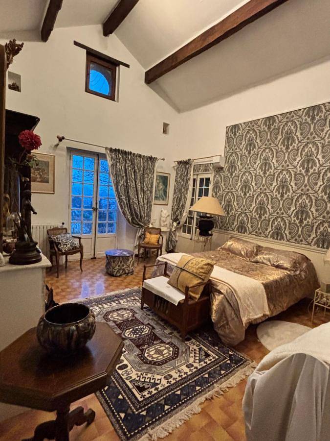 Chambre d’hôte pour 2 personnes, avec Balcon et Terrasse ainsi que Jardin et Vue