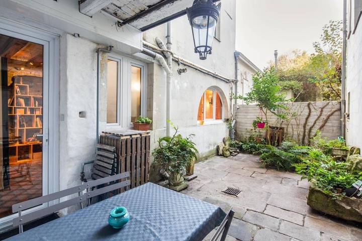 Gîte pour 6 personnes, avec terrasse à Nantes