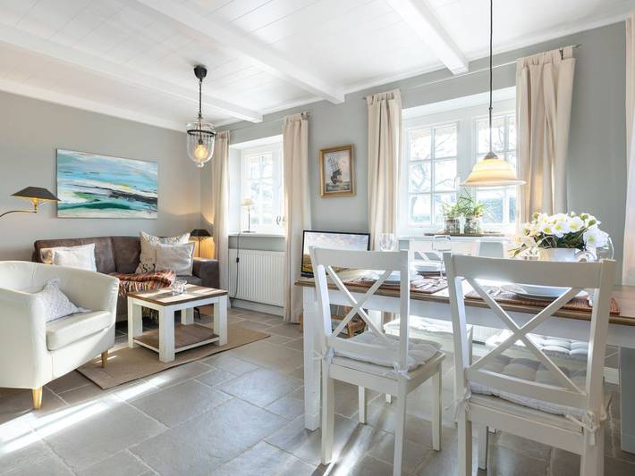 Ganze Ferienwohnung, Paulas Hüs - Fiete - Die Fiete, ca. 50 m² ist besonders liebevoll für bis zu 3 Personen eingerichtet. in Keitum, Sylt (Gemeinde)
