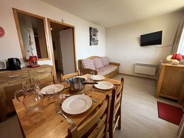 Gîte pour 4 personnes, avec balcon dans Station De Peisey Vallandry