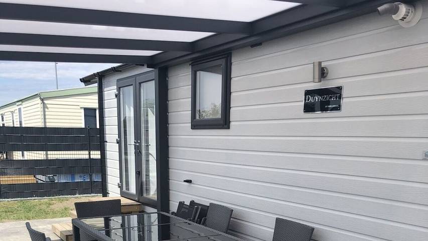 Chalet für 4 Personen, mit Garten, mit Haustier in Serooskerke