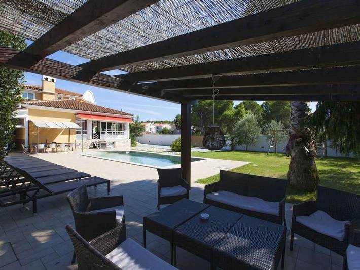 Villa Vedorna großes Wellness-Haus in Strandnähe, Pomer in Pomer, Südküste Istrien