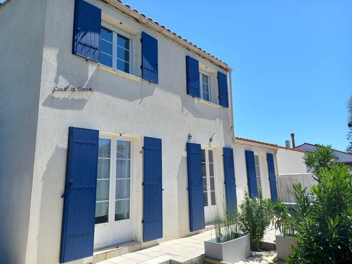 Location de vacances pour 6 personnes, avec jardin à Le Grand-Village-Plage