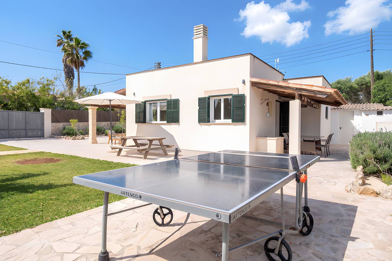 Villa 'Las Estrellas Cala Llombards' mit Meerblick, Wi-Fi und Klimaanlage in Cala Llombards, Santanyí
