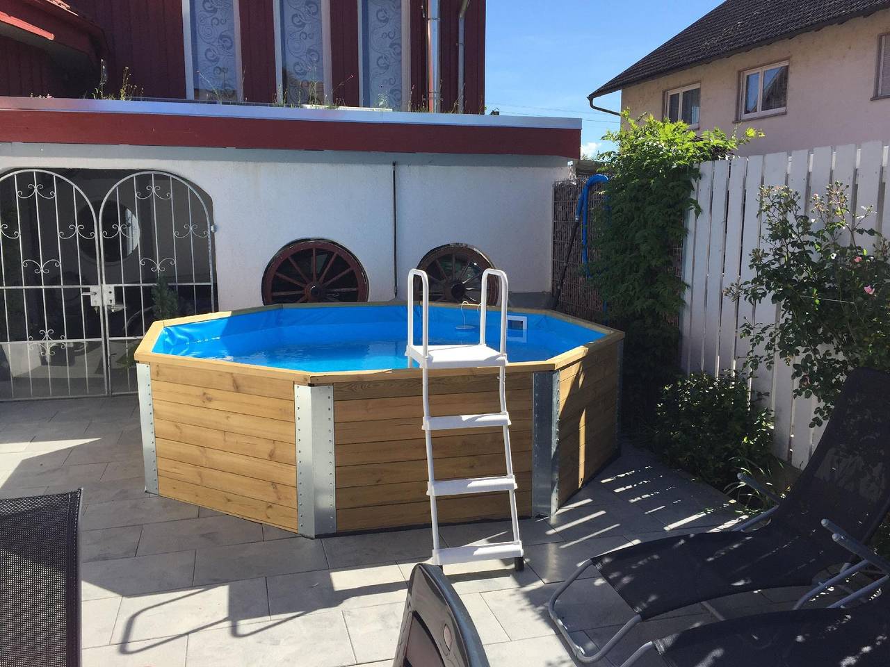 Ganze Ferienwohnung, Ferienwohnung mit privatem Pool in Kürzell, Meißenheim