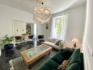 Gîte pour 4 personnes, avec balcon et vue, animaux acceptés dans Gare De Bastia