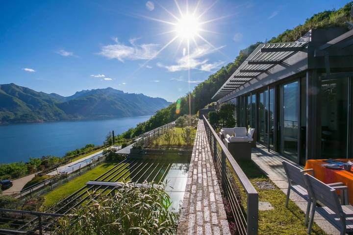 Gîte pour 4 personnes, avec vue sur le lac ainsi que terrasse et piscine dans Menaggio - 3