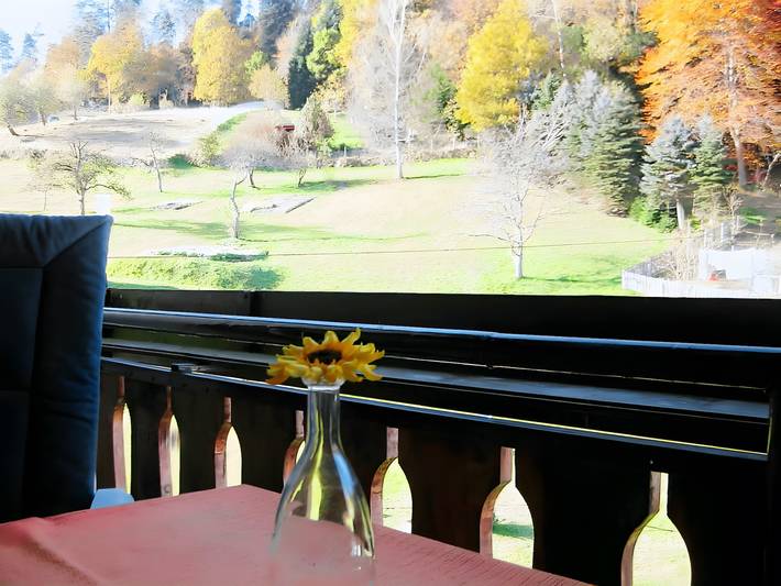 Gîte pour 2 personnes, avec balcon et jardin à Bad Wildbad