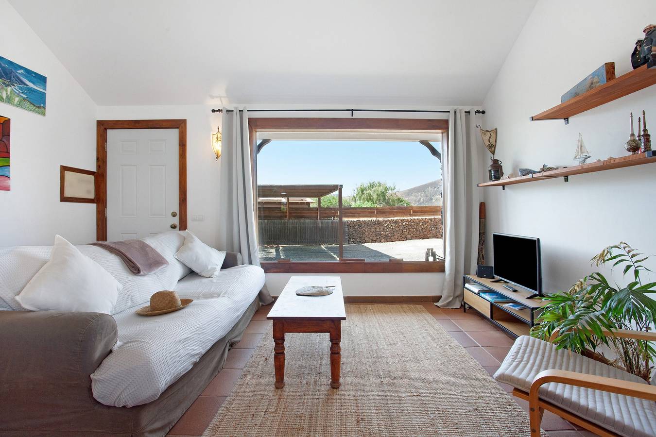Maison de vacances "Casa al Volcán" avec jardin privé et Wi-Fi in Lajares, La Oliva