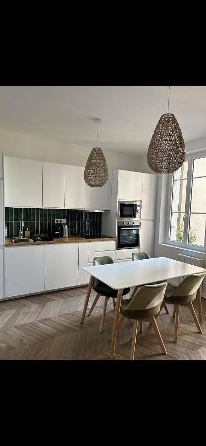 Gîte pour 4 personnes, avec vue et terrasse dans Port Morny Deauville