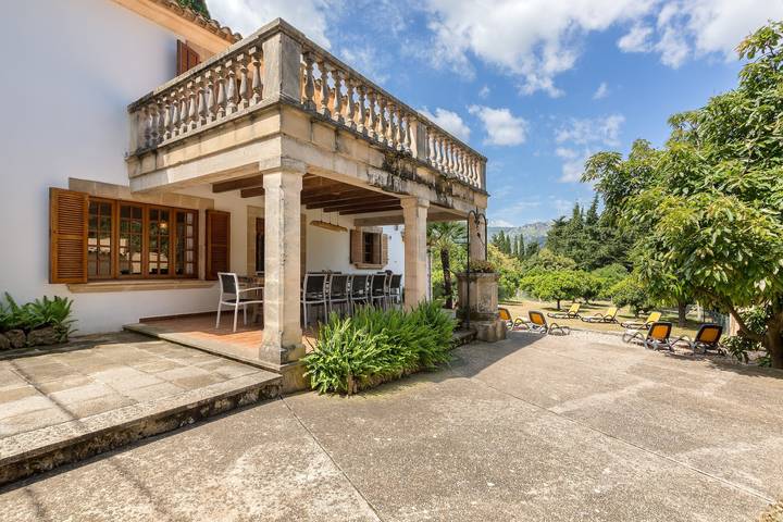 Villa "La Plana" mit herrlichem Bergpanorama und Pool in Torrent de la Vall d'en Marc, Pollença