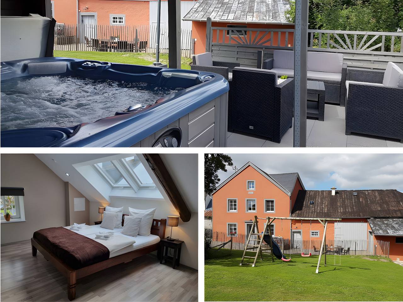 Eifel Dream Landhaus com jacuzzi exterior privado e sauna exterior in Plutscheid, Bitburg-Prüm