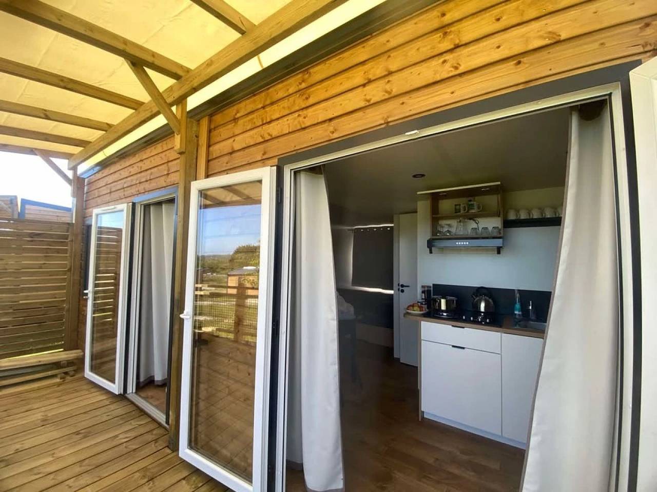Zecamping 3* cottage Lv Bbq clim 4 pers in Sigean, Côte méditerranéenne (France)