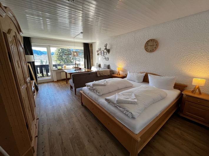 Ferienwohnung für 2 Personen, mit Balkon und Ausblick in Pfronten - 4