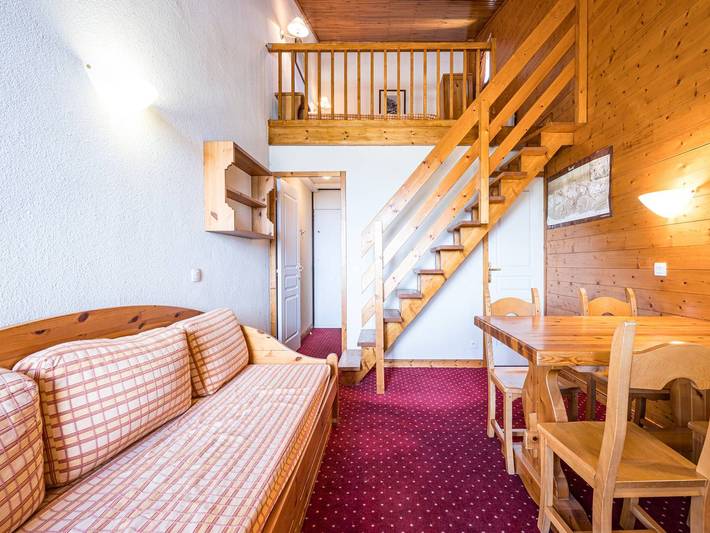 Appartement de vacances pour 4 personnes, avec balcon dans Plagne Villages