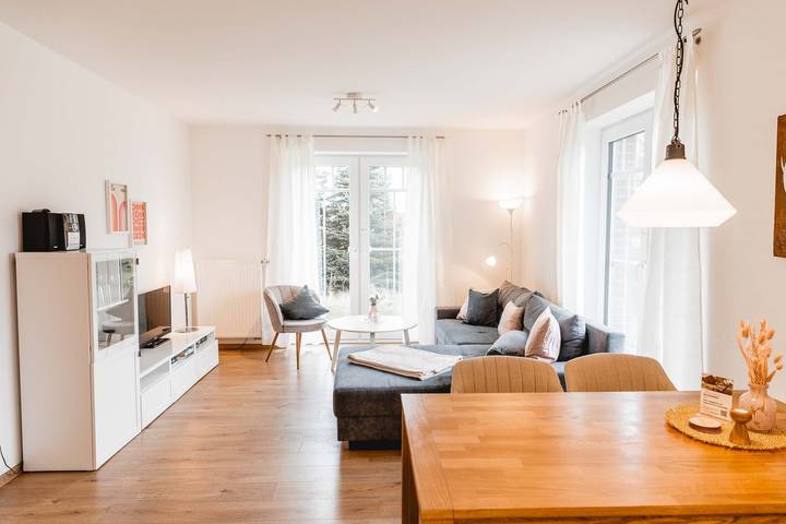 Ferienwohnung für 4 Personen, mit Garten und Sauna sowie Terrasse in Grasberg - 3