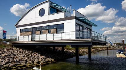 Ferienhaus für 4 Personen, mit Terrasse und Sauna sowie Ausblick in Neustadt in Holstein
