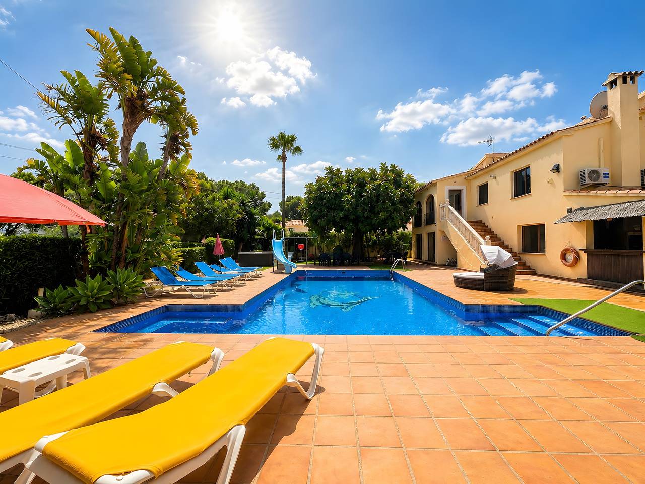Villa "Casa Emilia" mit Pool, Garten und Wlan in Teulada (Spanien), Costa Blanca