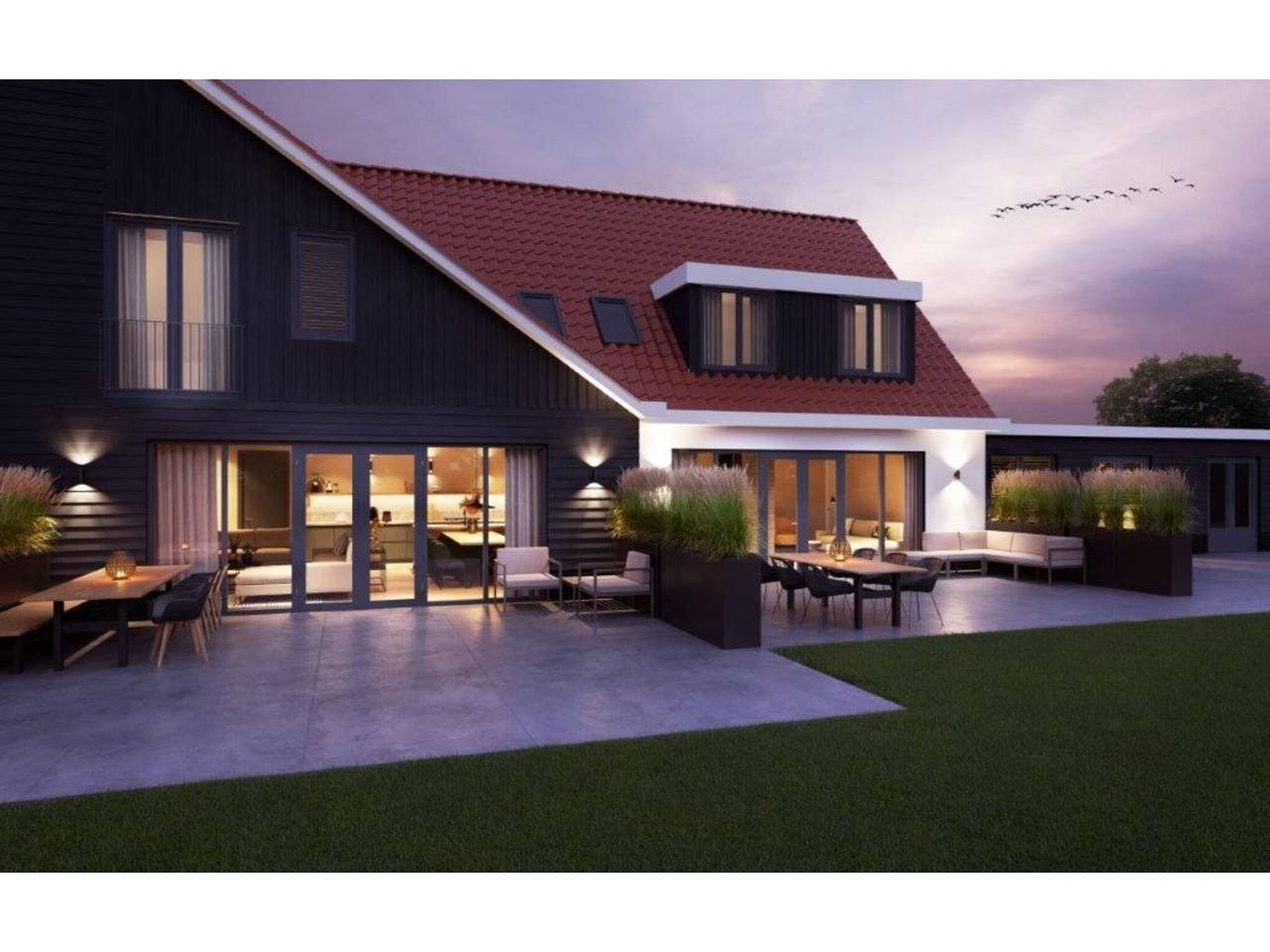 Villa op Texel bij Krimbos Bos in Eijerland, De Cocksdorp