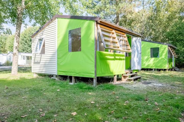 Tente pour 5 personnes, avec bassin pour enfant et jacuzzi dans les Landes - 4