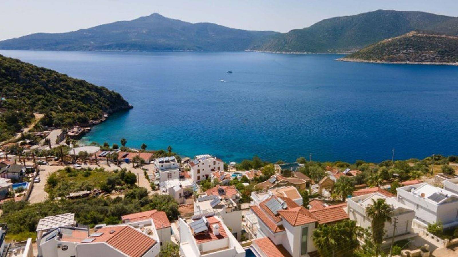 Moderne Villa mit tollem Ausblick in Kaş, Provinz Antalya