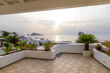 Hotel für 2 Personen, mit Terrasse auf den Liparische Inseln