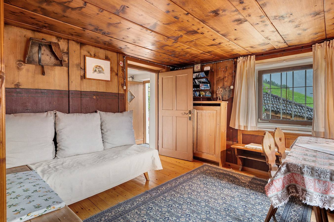 Ganze Wohnung, Ferienwohnung 'Leitner Stubenwohnung' mit Bergblick, privater Terrasse und Wi-Fi in Tiers, Dolomiti Superski