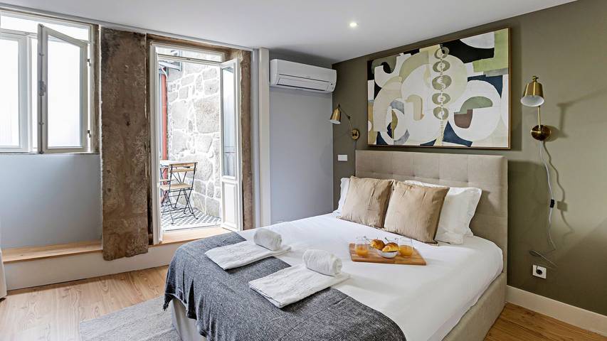 Casa de férias para 2 pessoas, com varanda em Distrito do Porto