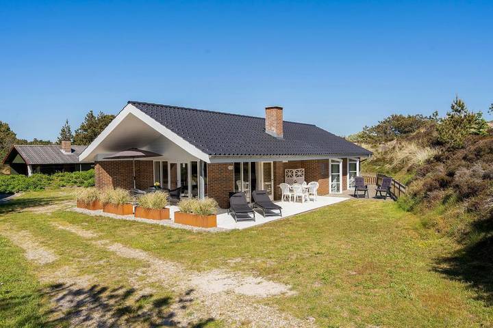 Ferienhaus für 4 Personen, mit Balkon/Terrasse und Terrasse in Filsø See