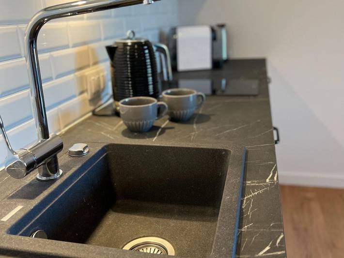 Ferienwohnung für 3 Personen, mit Kinderpool und Sauna sowie Balkon, kinderfreundlich in Pobierowo - 2